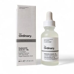 THE ORDINARY Hyaluronic Acid 2 B5 Hydrating Face Serum Ceramides 1 oz Anti Aging